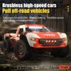 Новый 1:14 70 км/ч 4WD Радиоуправляемый автомобиль Внедорожник Автомобиль для трюков со светодиодной фарой Дистанционное управление Пикап Высокоскоростной дрифт Монстр-трак Детская игрушка в подарок