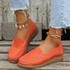 Women Flats Spring Shoes Heels Genuine Leather Chaussures Femme Casual Loafers Ballet Flat Womens Sneakers