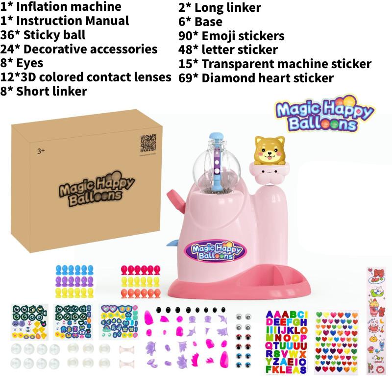 Трансграничная игрушка Bobo Sticky Play Сделай сам Прыгающий мяч с генератором пузырей для детей