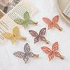 1PC Color Random New Duckbill Clip Butterfly Alloy Hair Clip Sweet Children's Girl Hair Accessory Hair Clip Side Clip