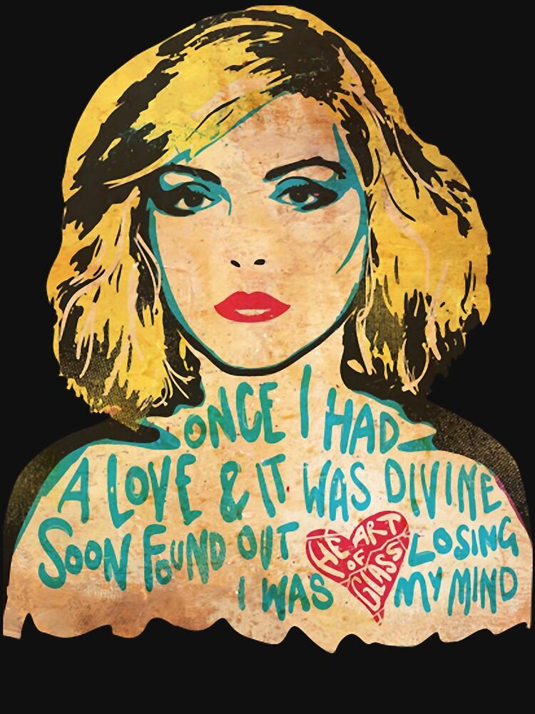 Blondie Legend Metal Retro 80s Vintage Band Music Rock Essential T-Shirt