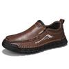 Мужская повседневная обувь из натуральной кожи ручной работы, удобные и дышащие мокасины, мужская деловая обувь на плоской подошве, обувь для вождения
