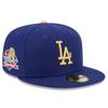 [New Era] 8 (approx. 63.5 Cm) 2025 Gold Collection Overseas Import Cap 59FIFTY Los Angeles Dodgers MLB 2025 GOLD COLLECTION FITTED CAP ROYAL BLUE LOS