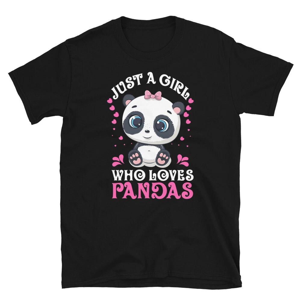 Girl Loves Panda Bear Cute Panda Bear Classic Gift