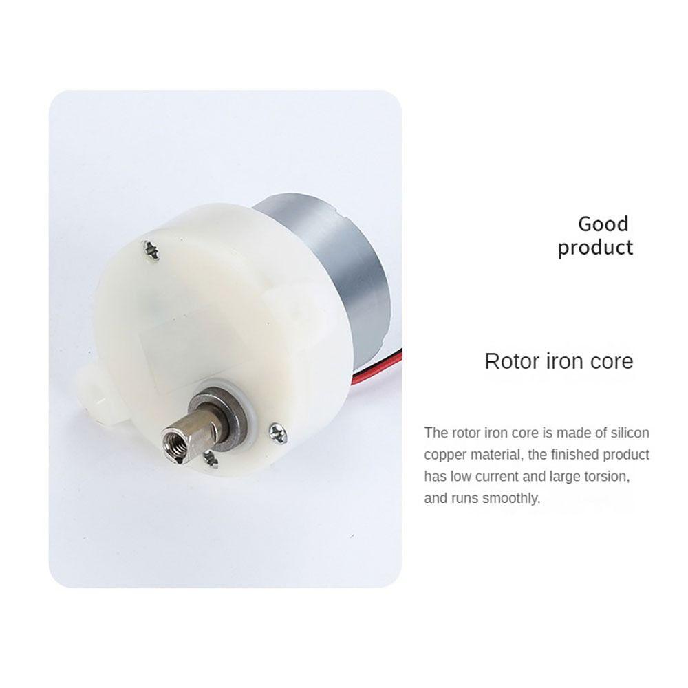 4Pcs 5-100RPM Micro Gear Motor Mini Electric Motor for Display Stand Stage Light Turntable
