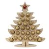 Wooden Advent Calendar Christmas Chocolate Stand Christmas Ornaments Party Decoration Gifts
