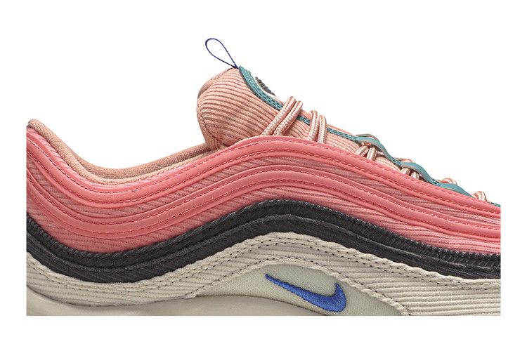 Men's Sneakers Nike Air Max 97 Corduroy Desert Sand Sand/Royal-Pink-Brown