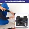 Держатель сварочной проволоки Электрическое паяльное приспособление Фиксирующий зажим Аксессуары для пайки кабеля Зажим С перчатками Для дома Студия