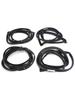 4 шт. Уплотнитель двери для Toyota Land Cruiser Fj80 Fzj80 Hzj81 Hdj80 1990-1998