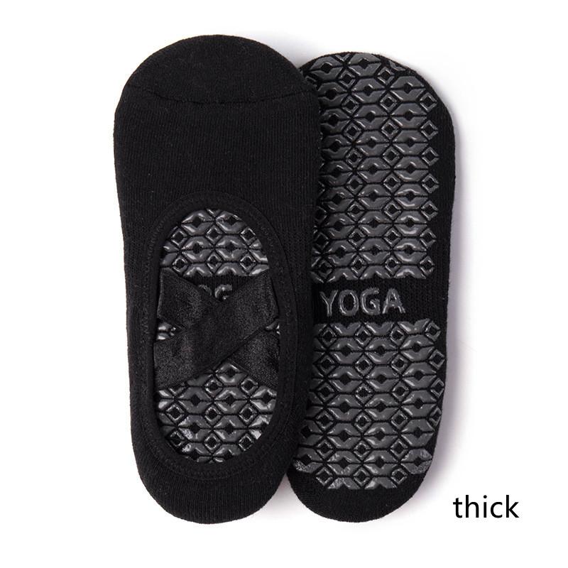 Women Yoga Anti-slip Socks Ladies Ventilation Ballet Dance Gym Fitness Pilates Cotton Socks