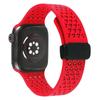 Magnetic Sports Silicone Strap for Apple Watch 49mm 45mm 44mm 41mm 40mm 42mm 38mm Rubber Band for IWatch Series 9 8 7 6 5 4 Se Ultra 2