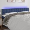 VidaXL LED Headboard Bedroom Furniture Double Bed Accessory Head of Bed Frame Interior Blue 3122058