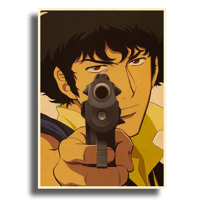Cowboy Bebop Wall Decor Poster Wall Art Picture Wall Decor Canvas Painting Living Room Home Decoration Print Room Decor