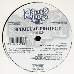 12-дюймовая пластинка SPIRITUAL PROJECT EP POLL073 Dance Pollution 1998 Италия Танцевальная Электроника Б/у