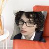 FFinn Wolfhard Mike Stranger Pillow Case Plush Fabric Soft DoubleSided Printed Sofa Warm Winter Home Gift Cushion Cover