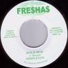 7inch Record MEGA BANTON / SIMPLETON - Dunn A Chi Chi Boy / Hold Dem NONE Fre$ha$ 2004 Jamaica Reggae, Ska & Dub Used