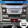 Для Subaru Legacy Outback 2010-2014 Наклейки из углеродного волокна Панель блока переключения передач и центральной консоли Аксессуары для интерьера автомобиля