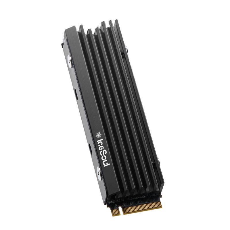 Радиатор для M.2 2280 NGFF/NVME SSD, алюминиевый радиатор с силиконовой термопрокладкой, радиатор для SSD-накопителя для настольного ПК