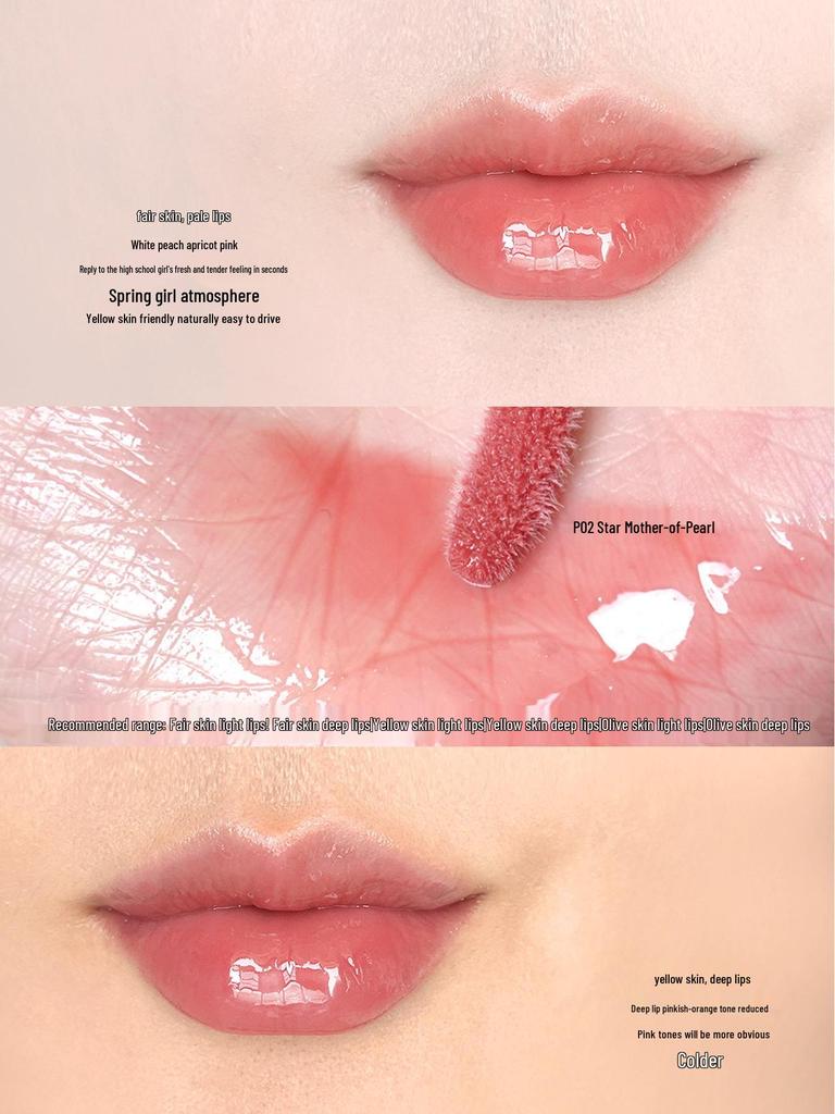 Flower Knows Pearl Satin Blush, Lip Glaze, Eyeshadow, Highlighter, Under-eye Pen, Perfume, Color Correcting Emulsion.