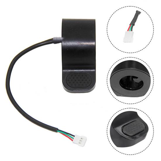 Ebike Thumb Throttle Electric Scooter Finger Thumb Speed Throttle Replacement Accessories for Gotrax GXL V2 And for M365