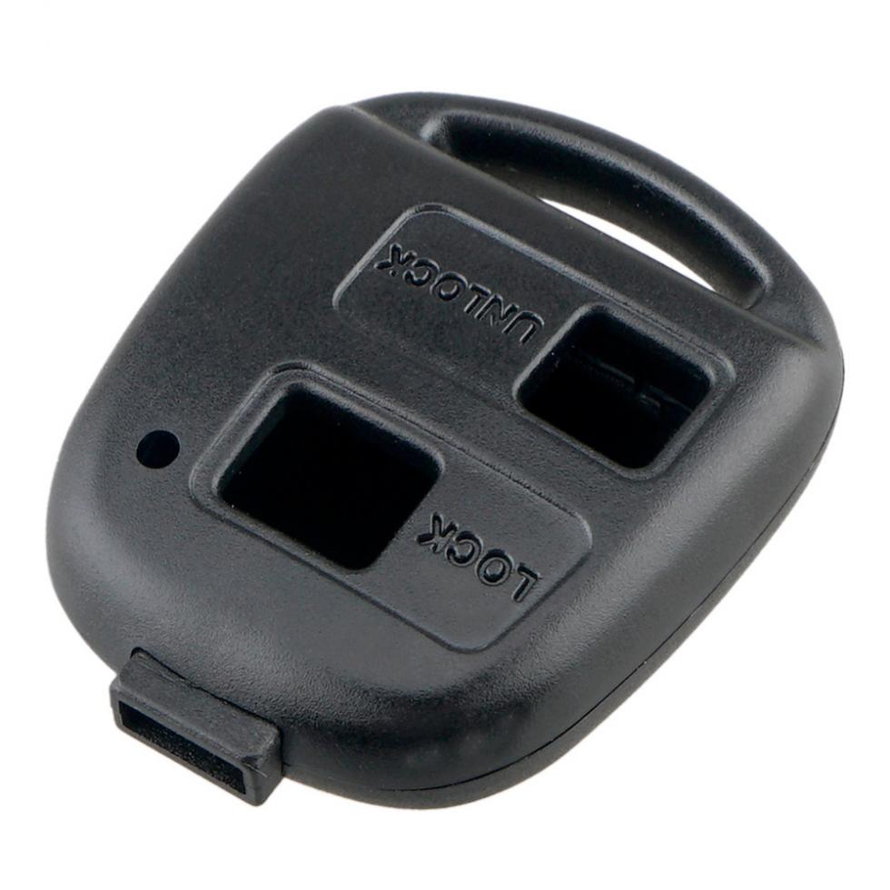 2/3-кнопочный корпус ключа для автомобиля, подходит для Toyota RAV4 Yaris Prado Corolla Land Cruiser Previa Tarago