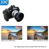 JJC LH-J40B Черно-серебристая профессиональная бленда для объектива For Olympus M.ZUIKO DIGITAL 45mm 1:Бленда LH-40B для объектива 1.8 Заменяет Olympus LH-40B