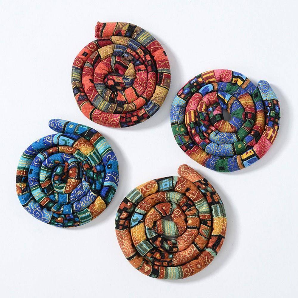 Accessories Cloth Ethnic Style Hair Rope Women Hair Band Spiral Lock Hair Ties Bendable Dreadlocks