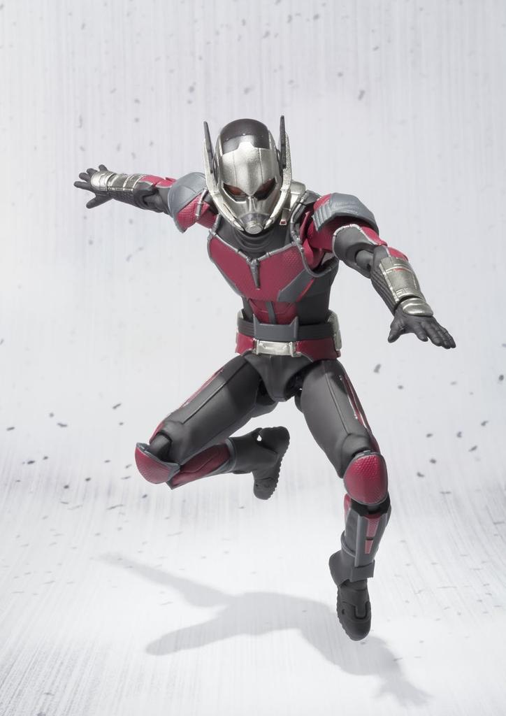 TAMASHII NATIONS Капитан Америка Антман 150 мм окрашенная подвижная фигурка SHFiguarts (Гражданская война) приблизительно. АБС и ПВХ
