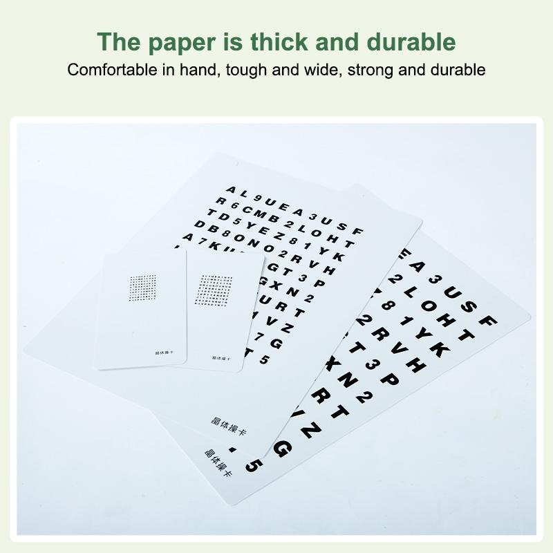 Таблица остроты зрения Рефракционная способность Шрифт Обучение Расстояние До и Близь Карточка Эксплуатационный тест Размер и Форма Глаз Алфавитная таблица