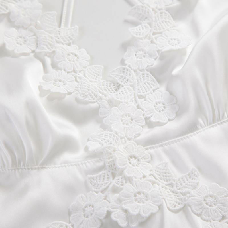 TERMEZY Платье для ночного сна, женское нижнее белье, женское белье, кружевное платье с v-образным вырезом и v-образным вырезом, сексуальная ночная рубашка, шелковая ночная рубашка, платье с лямкой на бретельках с перекрестными ремнями