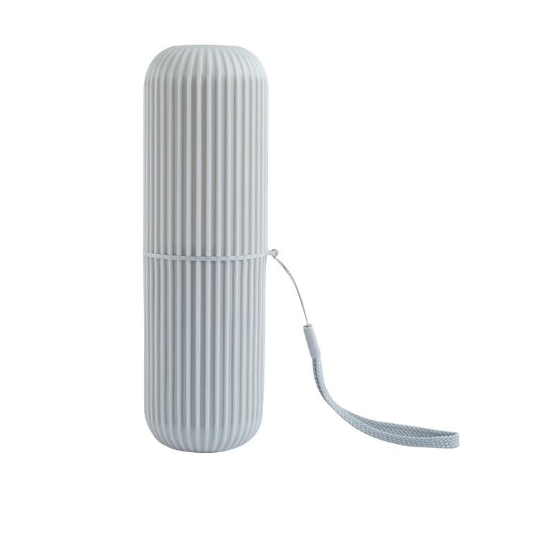 Новый дорожный портативный стаканчик для зубных щеток, держатель для зубной пасты в ванной, футляр для хранения, органайзер для хранения туалетных принадлежностей в дороге, креативный стаканчик