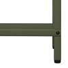 Firewood Rack Olive Green 40 x 25 x 120 cm Cold Rolled Steel