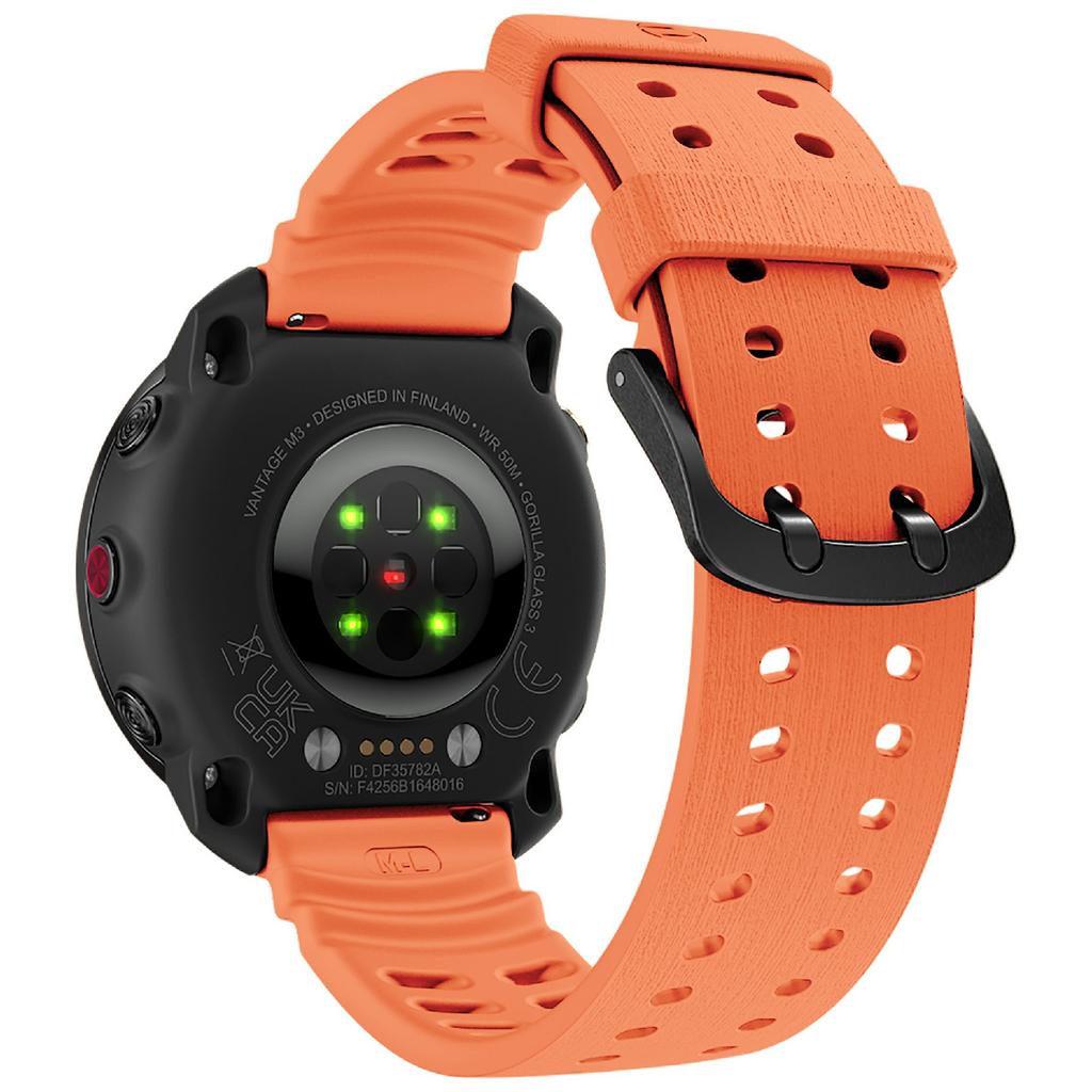 For Polar Vantage M3 Replacement Watch Strap Silicone Adjustable Wrist Band