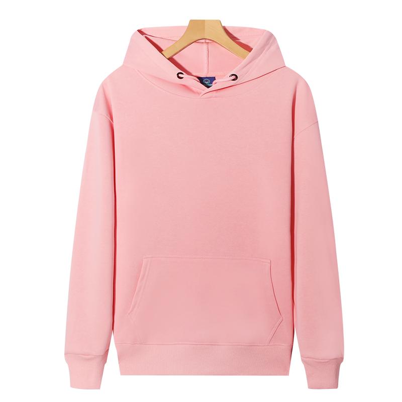 Zirunking Абсолютно новые унисекс уличные толстовки осень и весна с капюшоном пуловер двухсторонний хлопок с длинным рукавом верхняя одежда KEXINM