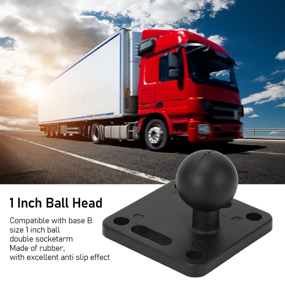 1 Inch AMPS Ball Mount Base Aluminum Alloy Electronic Device Mounting Base Ball Mount Base for Car