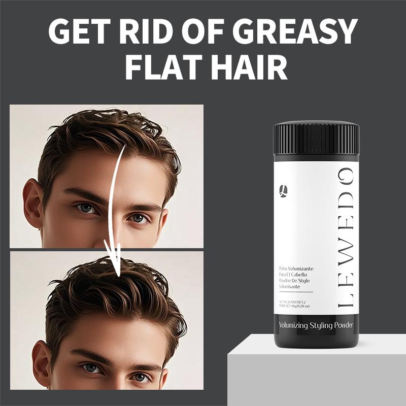 Пудра для пышности волос, дизайн стрижки, увеличение объема волос, фиксация пушистости, стойкая укладка, освежающая, мужская и женская пудра для укладки волос