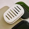 Bathroom Soap Box Double-layer Quick Drainage Transparent with Lid And Removable Draining Rack Dustproof Hotel Kitchen Soap Tray Soap Holder