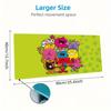 Mr. Men Little Miss Custom Name Large Size Mouse Pad Large Gaming Table Cushion Non-slip Laptop Tablet Big Mousepad XXL Mat Mini PC Playmat With Lock 