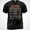 Хлопковая футболка Led Zeppelin Альбом Physical Graffiti Футболка Роберт Плант Джимми Пейдж Унисекс Футболка