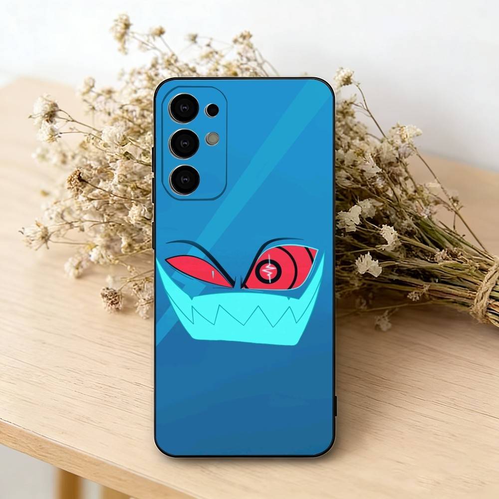 Hazbin H-Hotel V-Vox Чехол для телефона для Samsung S25,S24,S21,S22,S23,S30,Ultra,S20,Plus,Fe, Мягкий силиконовый черный чехол