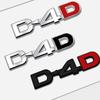 Авто Металл Для D4D D-4D Camry Highlander RAV4 Yaris Corolla Hilux Авто Стайлинг 3D Значок Буквы Наклейки Наклейка На Багажник