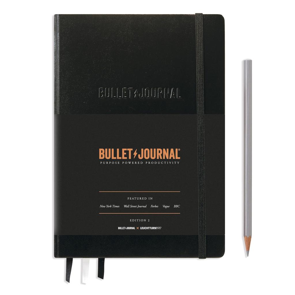 Leuchtturm A5 Точечная сетка Издание Bullet Journal 2 Черный 363572 Официально импортировано