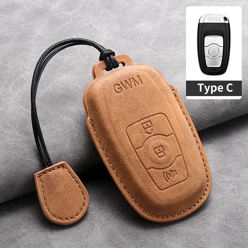 For Haval To Genesis Car Smart Key Case Cover Key Pack Remote Protection Sleeve Buckle Rope Special Accessories Multi Styles