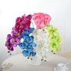 DIY Artificial Butterfly Orchid Silk Flower Orchid Artificial Flowers Bouquet Phalaenopsis Home Decoration 1 Piece