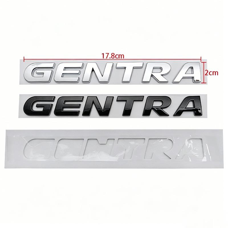 Наклейка на автомобиль GENTRA, подходит для модификации, наклейка с логотипом на кузов GENTRA на английском алфавите, наклейка на багажник