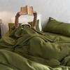 Хлопковый вафельный комплект постельного белья для малышей, однотонный, класс А - 4 предмета, роскошное ощущение