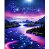 Frame Diy Painting By Numbers Kits Lake Scenery For Adults Kits Handiwork Acrylic Paint On Canvas For Home Decors 40x50