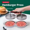 Round Hamburger Patty and Rice Mold Press