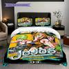 Jojos Adventure Vento Aureo Bedding (1 * duvet cover + 2 * pillowcase, without core) 2D Flat Bedding set Duvet cover and pillowcase