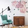 Peony Flower Home Wall Sticker Living Room Removable Decal Mural DIY Decoration